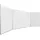 ALLboards Tafel ALLboards Magnetisches Whiteboard Klapptafel 5-flächig 400 cm x 100 cm