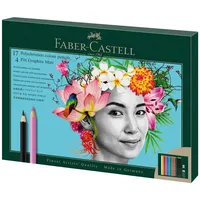 Faber-Castell Künstlerstift Faber-Castell Polychromos & Graphite Matt - 23er Set
