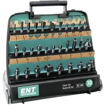 ENT European Norm Tools ENT Fräserkassette HW 30-teilig in Kunststoffbox