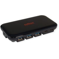 ROLINE USB 3.2 Gen 2 Hub, 7-fach (3x Typ C + 4x Typ A)