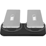 Vivanco Dual Wireless Fast Charger, induktives QI Ladepad, USB Type-CTM, 2x 10W (61339)