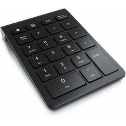 Aplic Bluetooth Numpad mit 22 Tasten Keypad / Ziffernblock mit Multimediatasten