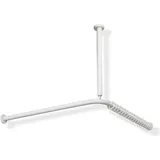 Hewi Serie 801 Vorhangstange 801.34.116118 1200 x 1200 mm, 24 Vorhangringe, senfgelb
