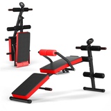 Costway Sit Up Bank klappbar, Ab Bauchtrainer Bench