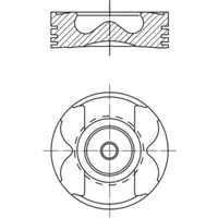 Mahle Kolben 004 59 00