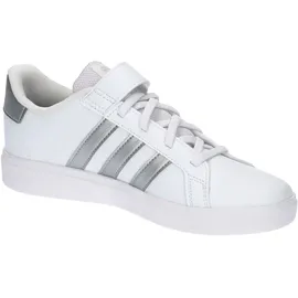 adidas Grand Court 2.0 Kids Cloud White / Matte Silver / Matte Silver 30