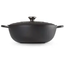 Le Creuset Signature La Marmite Bräter 32 cm schwarz matt
