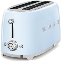 Smeg Toaster Toaster SMEG 2-Schlitz 4-Scheiben-Toaster Lang TSF02 blau Markenwarenshop