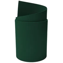 zaun|zu® Sichtschutz Premium Einzelstreifen genarbte Lederstruktur Grün 2,55m