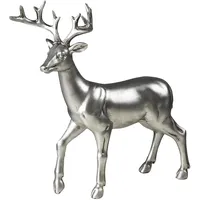 Ambiente Haus »Hirsch Figur - stehend gr. silberfarben