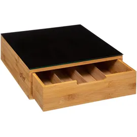 Five Kapselhalter mit 2 Schubladen schwarz