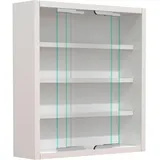 VCM Hängevitrine Agisa 37 x 40 x 10 cm Weiß