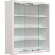 VCM Hängevitrine Agisa 37 x 40 x 10 cm Weiß