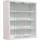 VCM Hängevitrine Agisa 37 x 40 x 10 cm Weiß