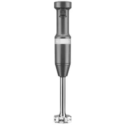 KitchenAid 5KHBV83EDG Stabmixer-Set mit Zerkleinerer & Schneebesen, Dunkelgrau
