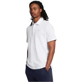 Under Armour Icon Kurzarm-poloshirt - White / White - 2XL