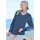 GOLDNER Rundhalspullover Blau 44