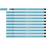 Stabilo - Premium-Filzstift - Pen 68-10er Pack - hellblau