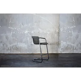 KAWOLA Barhocker Trivia 51 x 102 x 62 cm Grau