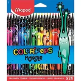 Maped COLOUR'PEPS MONSTER Buntstifte farbsortiert, 24 St.