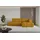 altdecor Ecksofa Cord 2-Sitzer Senfgelb