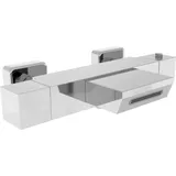 Mexen Cube thermostatische Wannenbatterie, Chrom - 77360-00
