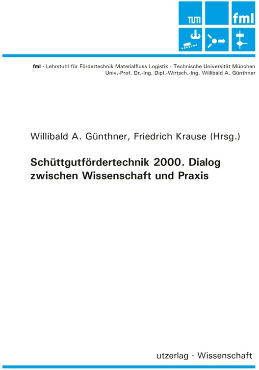 Fördertechnik - Materialfluss - Logistik / Schüttgutfördertechnik 2000, Kartoniert (TB)