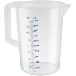 METRO Professional Messbecher, Polypropylene, 2 L