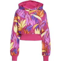 adidas X Farm Kapuzenpullover Bold Pink / Spring Yellow / Lucid Fuchsia XS