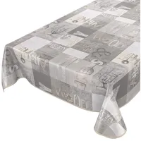 ANRO Wachstuchtischdecke Wachstuch Wachstischdecke Tischdecke abwaschbar Industry Modern Used
