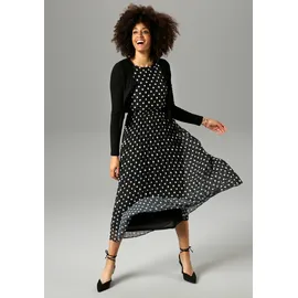 Aniston SELECTED Bolero Schwarz 46