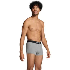 Levi's Herren, Boxershorts, 2er Pack in Grau Melange M