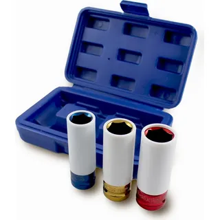BITUXX Schlagnuss Set 3-tlg. 17 mm / 19 mm / 21 mm