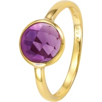 Celesta Fingerring »375 Gold mit Amethyst«, gelbgold, 54