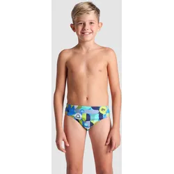 Badehose Slip Jungen arena Wallpaper - Navy Multi - 152