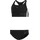 adidas 3-Streifen Bikini Schwarz/Weiß 128
