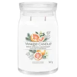 Yankee Candle GROSSES GLAS WHITE SPRUCE & GRAPEFRUIT Kerze 567 g