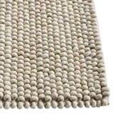 HAY Peas Wollteppich 140 x 200 cm Grau