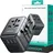 Joyroom Reiseadapter universal 17W EU/US/UK/JP/AU/CN - Schwarz Stecker-Adapter für verschiedene Länder