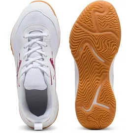 Puma Varion II Jr White/Berry 34