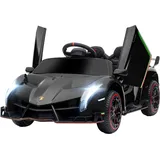 Homcom Kinder Elektroauto Kinderauto mit Anzeige, Fernbedienung, Bluetooth, lamborghini Veneno Elektrofahrzeuge mit