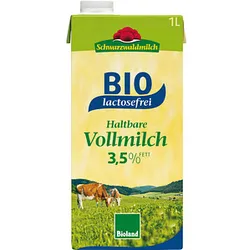 Schwarzwaldmilch H-Vollmilch Bio laktosefreie Milch 1,0 l