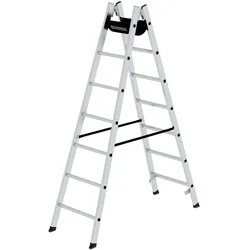 PROREGAL Sprossen-Stehleiter 2x7 Sprossen