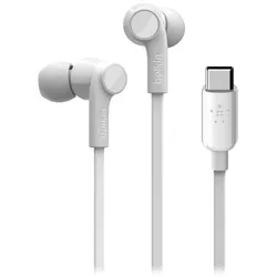 Belkin ROCKSTAR Kopfhörer Weiß USB-C