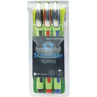 Schneider Fineliner Xpress, 0,8 mm, 3er Set