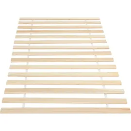 Homestyle4u Rollrost Kiefer naturbelassen 160 x 200 cm