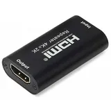 AISENS HDMI Repeater A123-0351 HDMI auf HDMI 45 m Schwarz