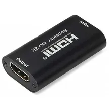 AISENS HDMI Repeater A123-0351 HDMI auf HDMI 45 m Schwarz