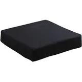 Ashleyzj Sitzkissen Stuhl Sitzerhöhung Sitzkissen Bank SitzerhöHung Erwachsene Sitzpolster Bodenkissen 40 x 40 x 5 cm, Waschbar, grau
