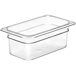 Cambro 44CW135 - Camwear® Polycarbonat Gastronorm GN-Behälter GN1/4-100mm, Durchsichtig